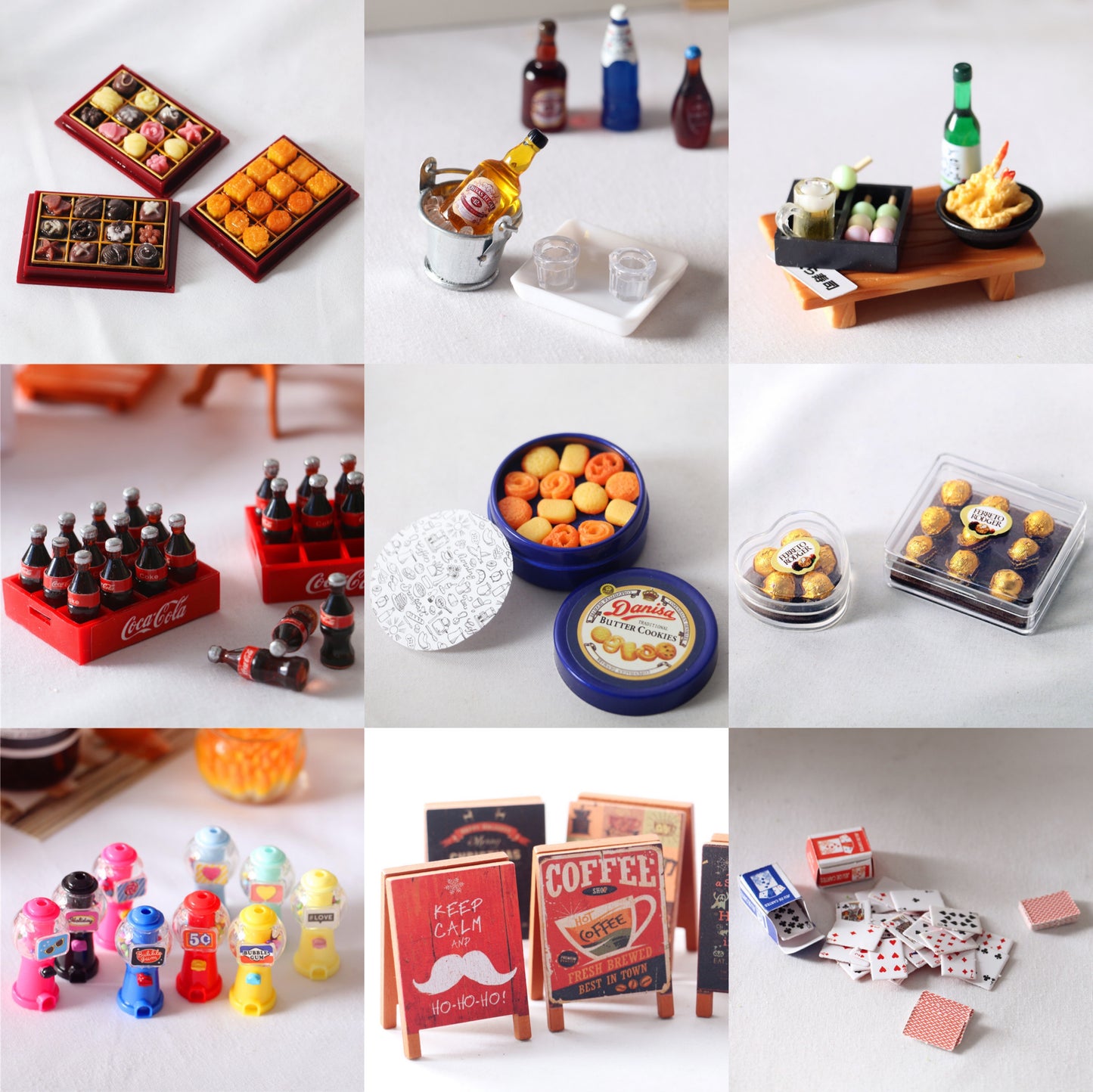Dollhouse mini set Mystery Box