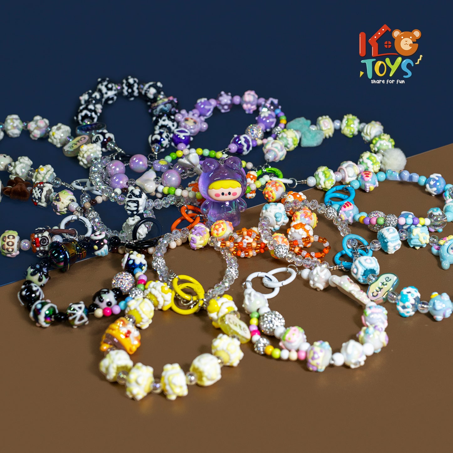 Acrylic Beads  Phone Chain Mystery Bag