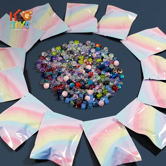Shinning Glass Beads Mystery Bag