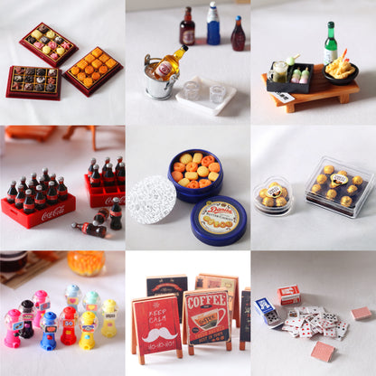 Dollhouse mini set Mystery Box