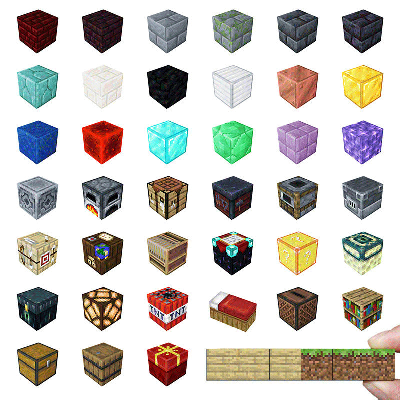 MC--Random magnetic building block  for 160 styles